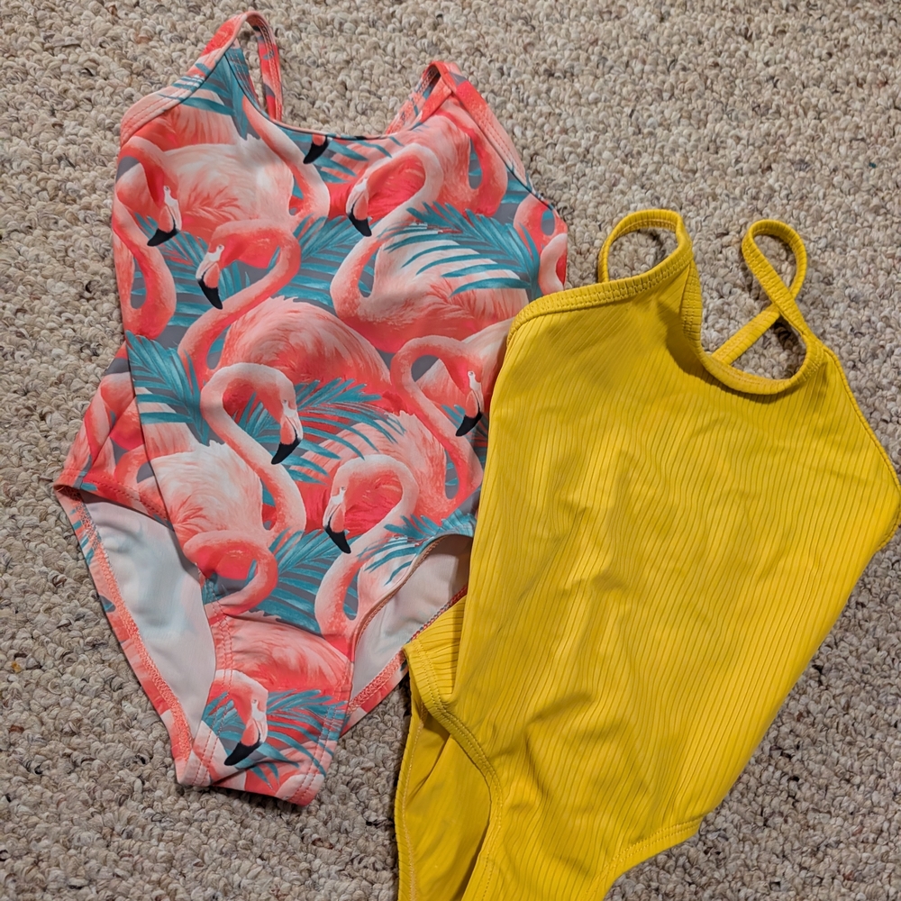 Old Navy Yellow Bikini Top